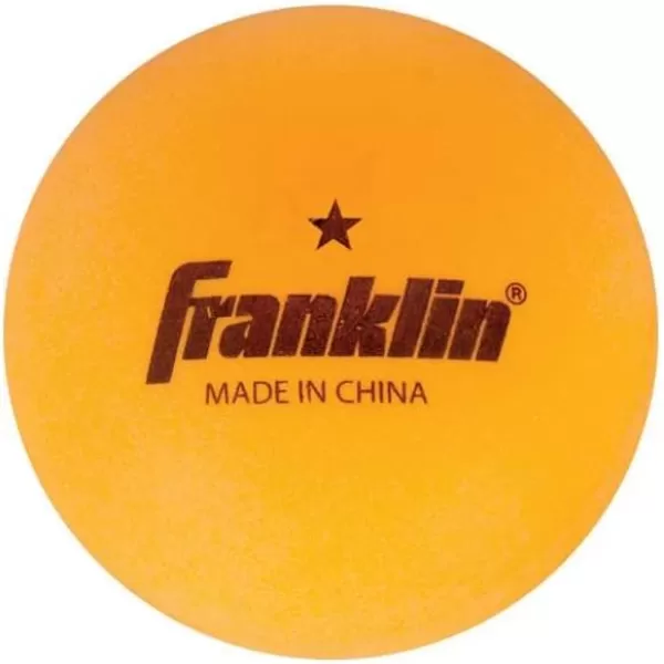 Franklin Sports Ping Pong Balls  Official Size  Weight White 40mm Table Tennis One Star Professional Durable High Performance 12 Count Pack of 1 Packaging may vary WhitePack of 144