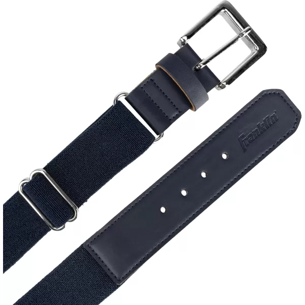 Franklin Sports Youth Boys  Girls Adjustable Belts for Baseball  Softball Pants22 to 48quot WaistNavy