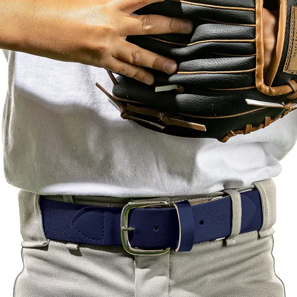 Franklin Sports Youth Boys  Girls Adjustable Belts for Baseball  Softball Pants22 to 48quot WaistNavy