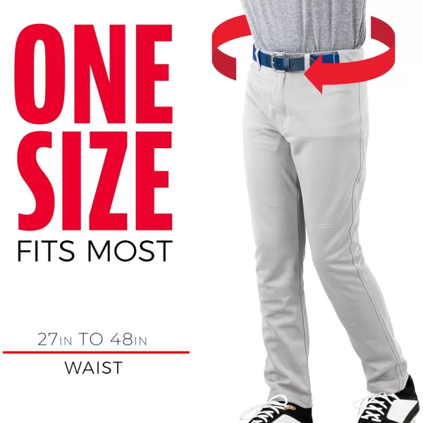 Franklin Sports Youth Boys  Girls Adjustable Belts for Baseball  Softball Pants22 to 48quot WaistOrange