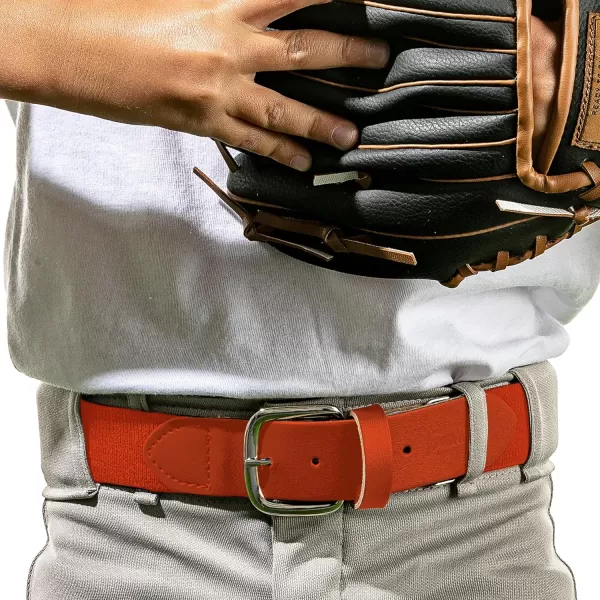 Franklin Sports Youth Boys  Girls Adjustable Belts for Baseball  Softball Pants22 to 48quot WaistOrange