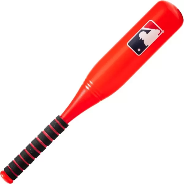 Franklin Sports MLB Jumbo Kids Plastic Baseball Bat  Backyard Baseball Bat with Large Barrel for Kids  Toddlers  Kids Fat Plastic BatRed