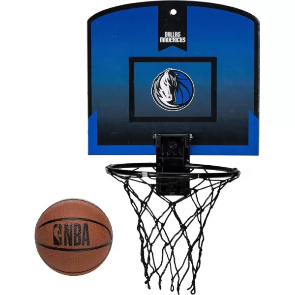 Franklin Sports NBA Mini Over the Door Basketball Hoop  Kids Indoor Mini Basketball Hoop with Basketball  NBA Fan Shop Mini Hoop for Bedroom  Office  Over the Door Mini Hoop SetDallas Mavericks