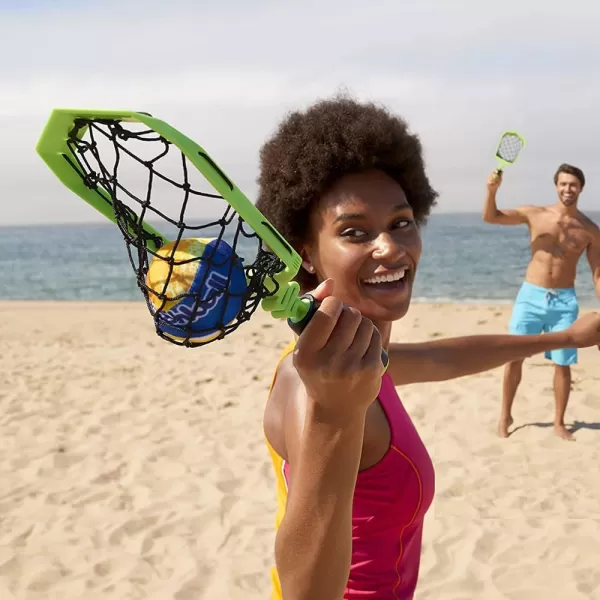 Franklin Sports Handheld Toss Games  Fun Kids Beach  Backyard Game SetThrow N Splash