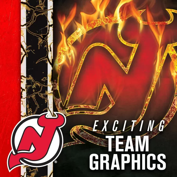 Franklin Sports NHL Team Logo Mini Hockey Goalie Mask with Case  Collectible Goalie Mask with Official NHL Logos and ColorsNew Jersey Devils