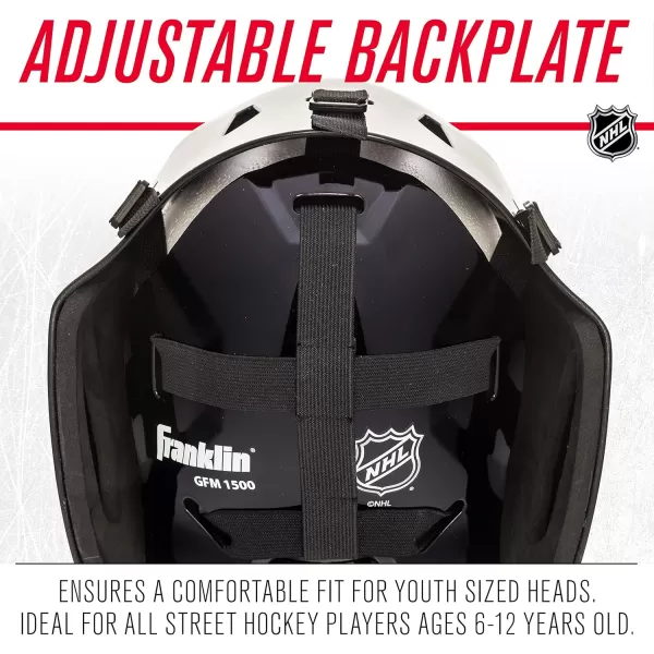 Franklin Sports Team Licensed NHL Hockey Goalie Face Mask  Goalie Mask for Kids Street Hockey  Youth NHL Team Street Hockey MasksLos Angeles Kings