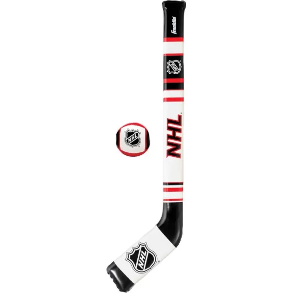 Franklin Sports NHL Kids Hockey Stick ampamp Ball Set Soft Sport Technology 245 in for Ages 3
