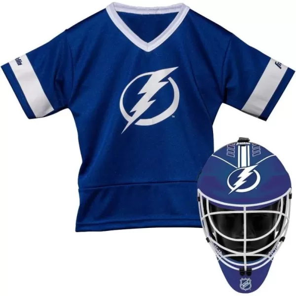 Franklin Sports NHL Tampa Bay Lightning Youth Team Uniform Set Blue One Size