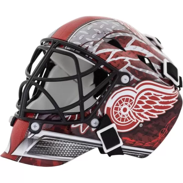 Franklin Sports NHL Team Logo Mini Hockey Goalie Mask with Case  Collectible Goalie Mask with Official NHL Logos and ColorsDetroit Red Wings