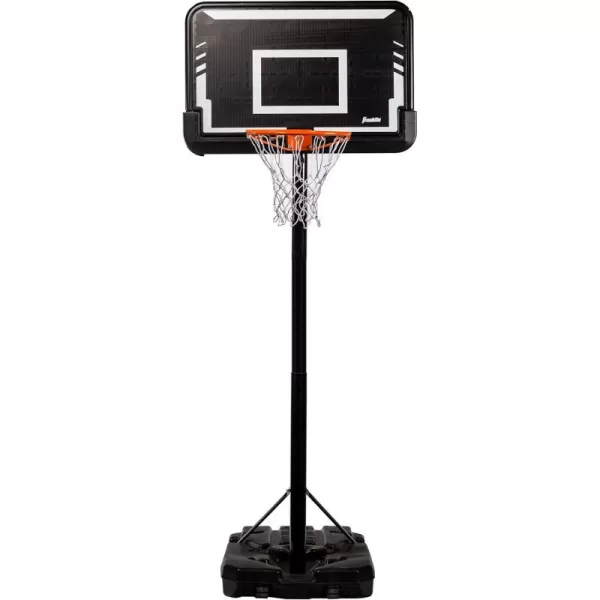 Franklin Sports Portable Driveway Basketball Hoops  Adjustable Height Outdoor Basketball Hoop Systems  44quot Inch  48quot Inch Backboard Basketball Hoops for Driveway44 Inch