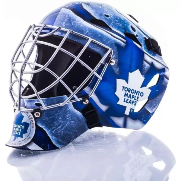 Franklin Sports Team Licensed NHL Hockey Goalie Face Mask  Goalie Mask for Kids Street Hockey  Youth NHL Team Street Hockey MasksToronto Maple Leafs