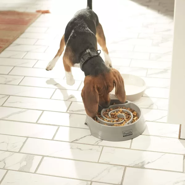 Franklin Pet Supply Interactive Cat Digging Slow Feeder Bowl  Toy Cat Bowl for Treats  Food  Scratching Bowl Slow Feeder  Interactive Toy  Slow Feeder Bowl for Cats  KittensDog Bowl
