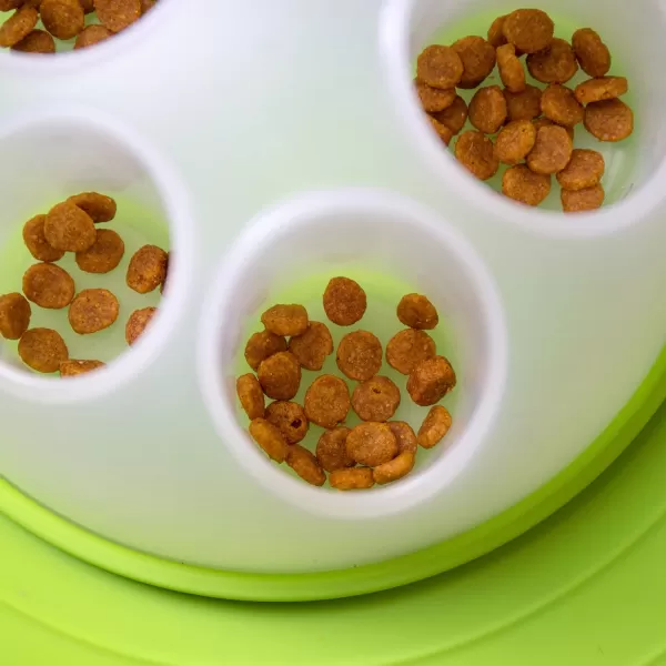 Franklin Pet Supply Interactive Cat Digging Slow Feeder Bowl  Toy Cat Bowl for Treats  Food  Scratching Bowl Slow Feeder  Interactive Toy  Slow Feeder Bowl for Cats  KittensCat Bowl