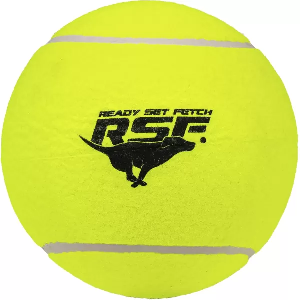 Franklin Pet Supply Squeaky Dog Tennis Balls  Ready Set Fetch Dog Toy Tennis Balls with Squeaker  Perfect Pet Toy Fetch Ball for Small Medium  Large Dogs  3 PackPack of 1