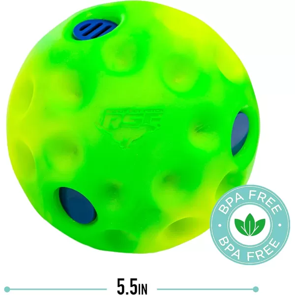 Franklin Ready Set Fetch Laugh and Wiggle Ball  Interactive Dog Toy  Fun Giggle Sounds  Encourage Endless Play  BPA Free  Tough  No Batteries RequiredLarge