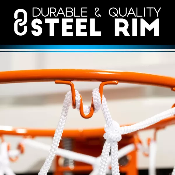 Franklin Sports Mini Basketball Hoops  Indoor Over The Door Mini Hoop  Basketball Sets  Perfect Game Accessory for Bedroom  OfficeXL  25 x 17