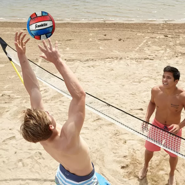 Franklin Sports Volleyball  Outdoor  Beach Volleyball  Cushioned Volleyball Ball Set Great for Backyard and Beach VolleyballBlast