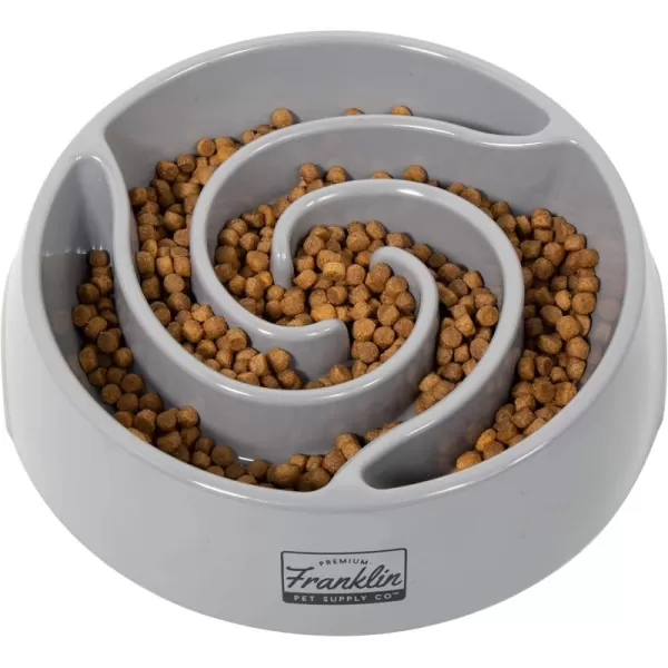 Franklin Pet Supply Interactive Cat Digging Slow Feeder Bowl  Toy Cat Bowl for Treats  Food  Scratching Bowl Slow Feeder  Interactive Toy  Slow Feeder Bowl for Cats  KittensDog Bowl