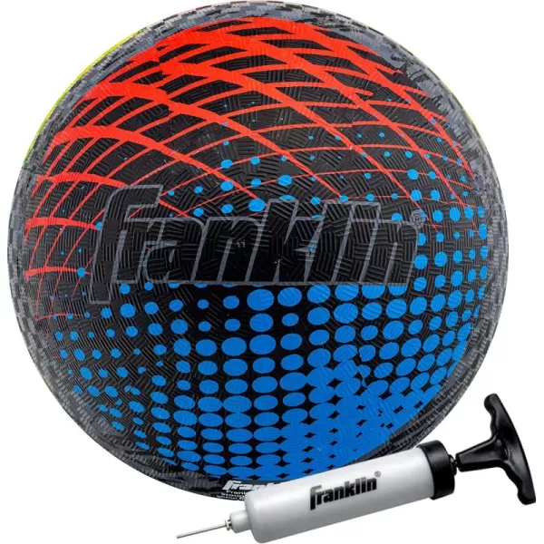 Franklin Sports Kids Playground Balls  Rubber Kickballs  Playground Balls For Kids  Great for Dodgeball Kickball 4 Square  Schoolyard Games  85 Diameter1 Ball  Mystic