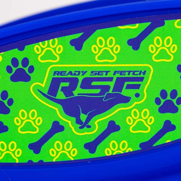 Franklin Pet Ready Set Fetch Automatic Tennis Ball Launcher Dog Toy  Official Size Tennis Ball Thrower  Interactive ToyBlueGreenWhite