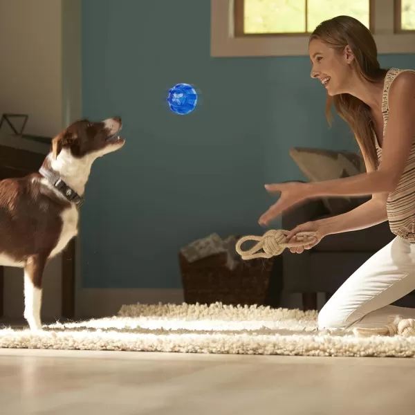 Franklin Pet Supply Treat and Play Dog Toy Ball  Treat  Play Fetch  Dog Teething  Puppy Chew  Ultra Tough  Hide a Treat