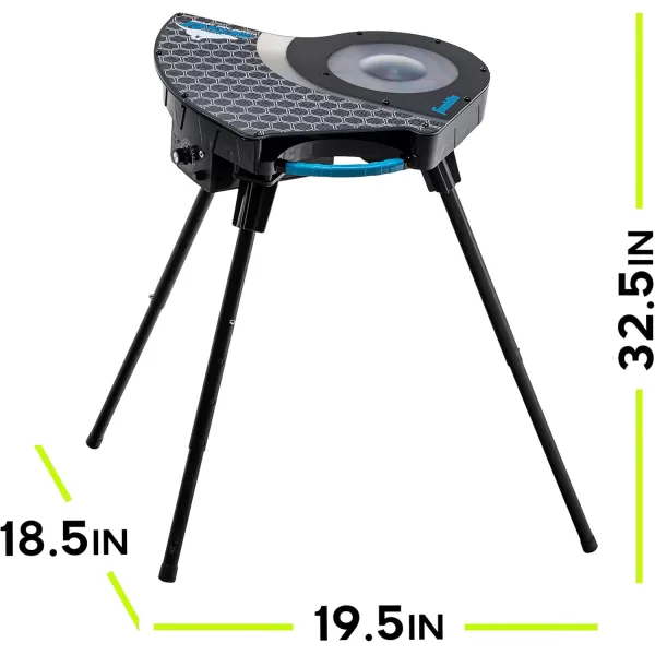 Franklin Sports Automatic Disc Launcher for Dogs  Ready Set Fetch Automatic Disc Tosser Dog Toy for Fetch  Portable Automatic Disc Thrower Dog Toy  Portable Battery Powered Disc Launcher for DogsDisc Launcher