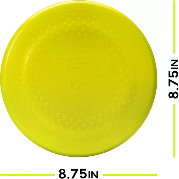 Franklin Sports Automatic Disc Launcher for Dogs  Ready Set Fetch Automatic Disc Tosser Dog Toy for Fetch  Portable Automatic Disc Thrower Dog Toy  Portable Battery Powered Disc Launcher for DogsReplacement Discs  3 Pack