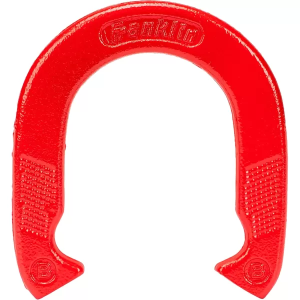 Franklin Sports Horseshoe Set  Cast iron Horseshoes and Steel Stakes  Official Size and Weight  Perfect for Yard and Beach  RecreationalIntermediate