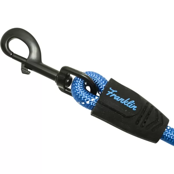Franklin Sports Pet Supply Nylon Dog Leash  Rope  Reflective  Dog Training  6 Foot  Dog Walking  Ultra Strong  GreenBlue