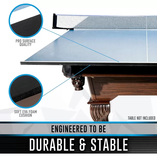Franklin Sports Table Tennis Tables  Optima Table Tennis Tables  Indoor  Outdoor Tables  Official Size Conversion Tops  MidSize Tables for KidsConversion Top