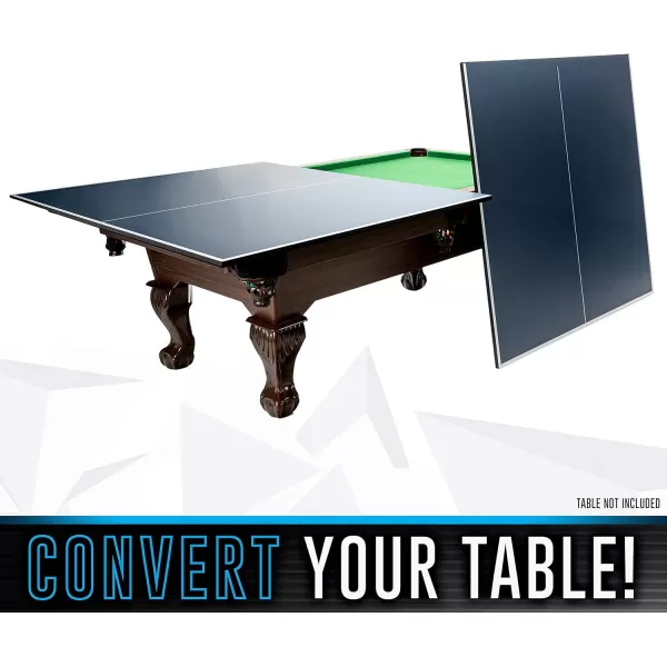 Franklin Sports Table Tennis Tables  Optima Table Tennis Tables  Indoor  Outdoor Tables  Official Size Conversion Tops  MidSize Tables for KidsConversion Top