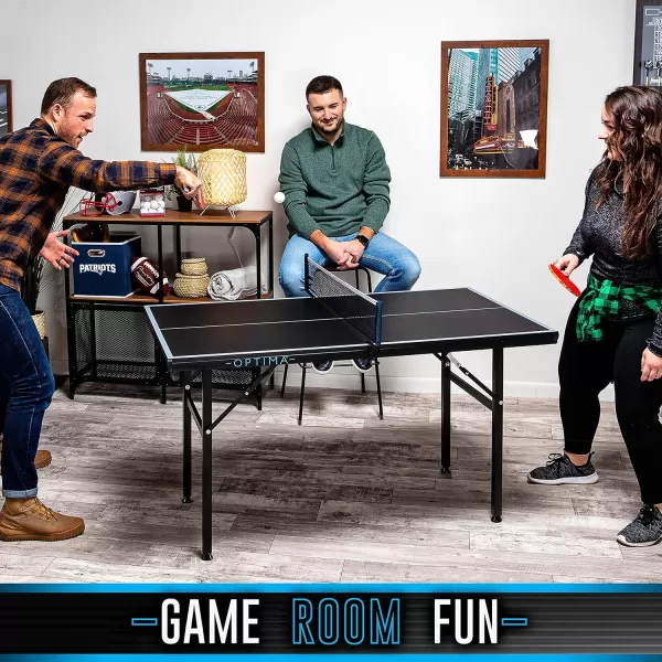 Franklin Sports Table Tennis Tables  Optima Table Tennis Tables  Indoor  Outdoor Tables  Official Size Conversion Tops  MidSize Tables for KidsMidSize Table