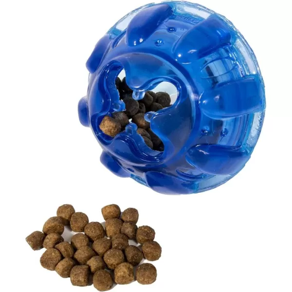 Franklin Pet Supply Treat and Play Dog Toy Ball  Treat  Play Fetch  Dog Teething  Puppy Chew  Ultra Tough  Hide a Treat
