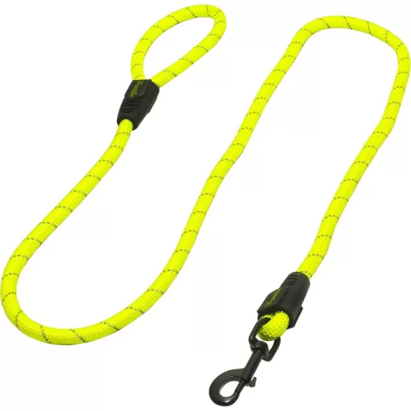Franklin Sports Pet Supply Nylon Dog Leash  Rope  Reflective  Dog Training  6 Foot  Dog Walking  Ultra Strong  GreenGreen