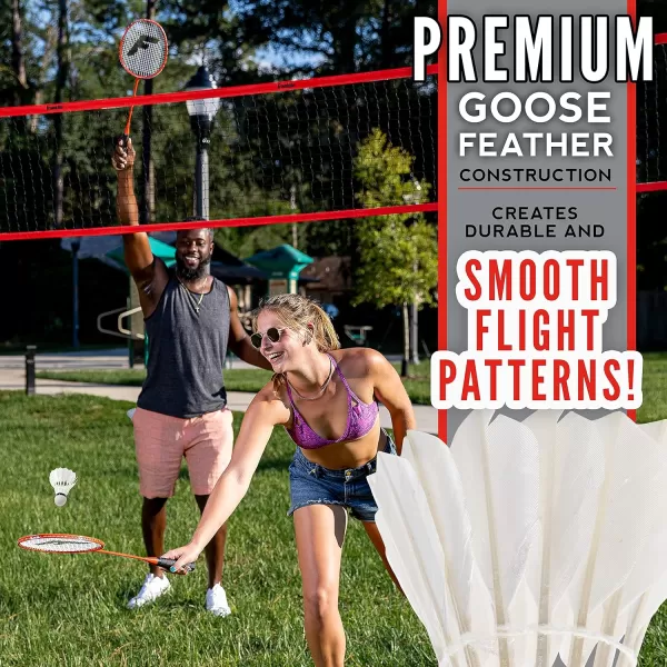 Franklin Sports Volleyball  Badminton Combo Sets  Backyard  Beach Outdoor Volleyball  Badminton Net Set  Portable Badminton  Volleyball Net with Poles  Volleyball Rackets  Birdies IncludedElite