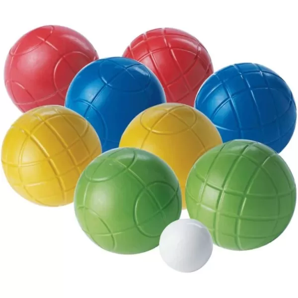 Franklin Sports Bocce Ball Set  8 All Weather Bocce Balls and 1 Pallino  Beach Backyard Lawn or Outdoor Party Game  Professional American and Starter Set OptionsStarter