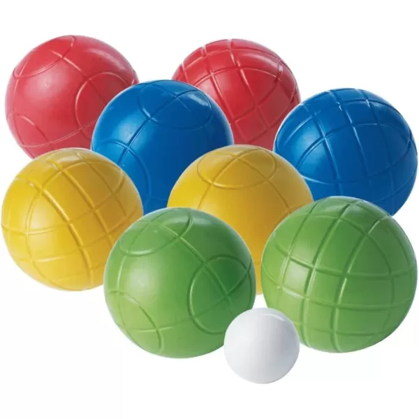 Franklin Sports Bocce Ball Set  8 All Weather Bocce Balls and 1 Pallino  Beach Backyard Lawn or Outdoor Party Game  Professional American and Starter Set OptionsStarter