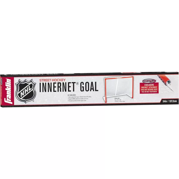 Franklin Sports Franklin Sports NHL Street Hockey SX Pro Innernet PVC Goal with Top ShelfRed
