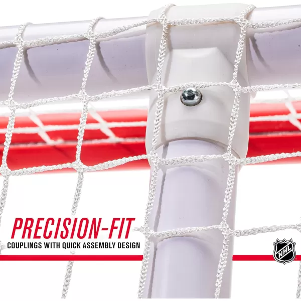 Franklin Sports Franklin Sports NHL Street Hockey SX Pro Innernet PVC Goal with Top ShelfRed