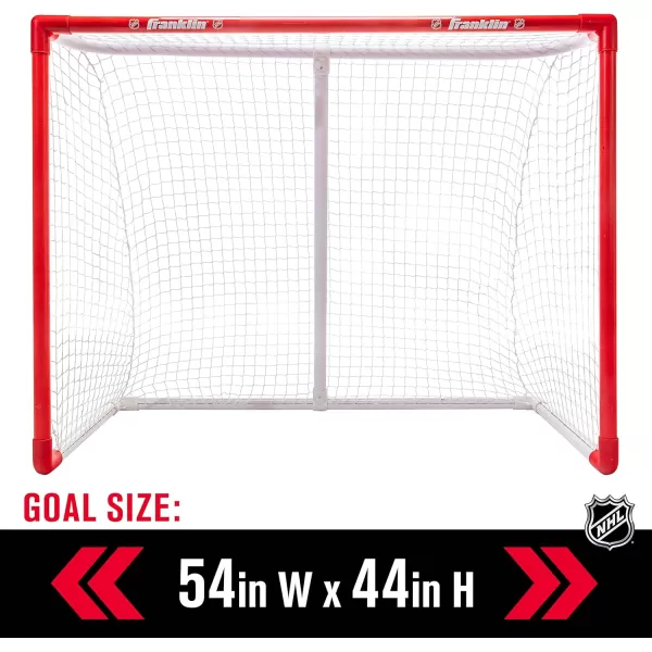 Franklin Sports Franklin Sports NHL Street Hockey SX Pro Innernet PVC Goal with Top ShelfRed