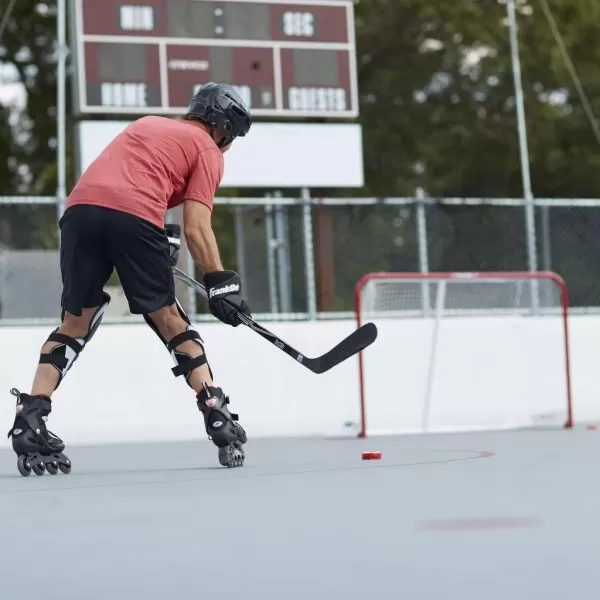 Franklin Sports Franklin Sports NHL Street Hockey SX Pro Innernet PVC Goal with Top ShelfRedWhite