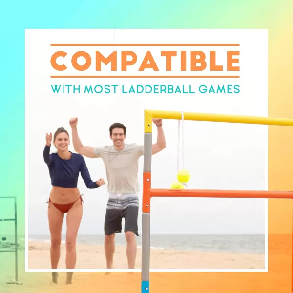 Franklin Sports Replacement Ladderball BolasBlueYellow