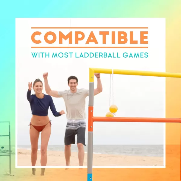 Franklin Sports Replacement Ladderball BolasGreenYellow
