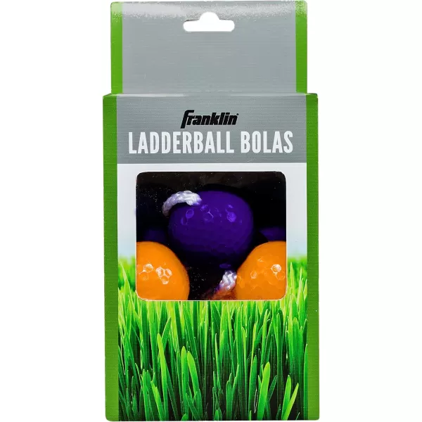 Franklin Sports Replacement Ladderball BolasPurpleOrange