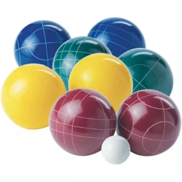 Franklin Sports Bocce Ball Set  8 All Weather Bocce Balls and 1 Pallino  Beach Backyard Lawn or Outdoor Party Game  Professional American and Starter Set OptionsProfessional