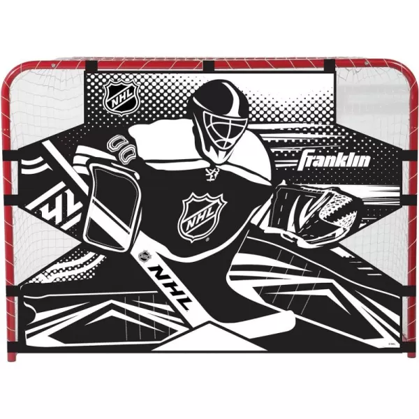 Franklin Sports NHL Hockey Goalie Shooting Target  Hockey Goal Practice Target  Street Hockey Net Goalie Target54 W x 44 H