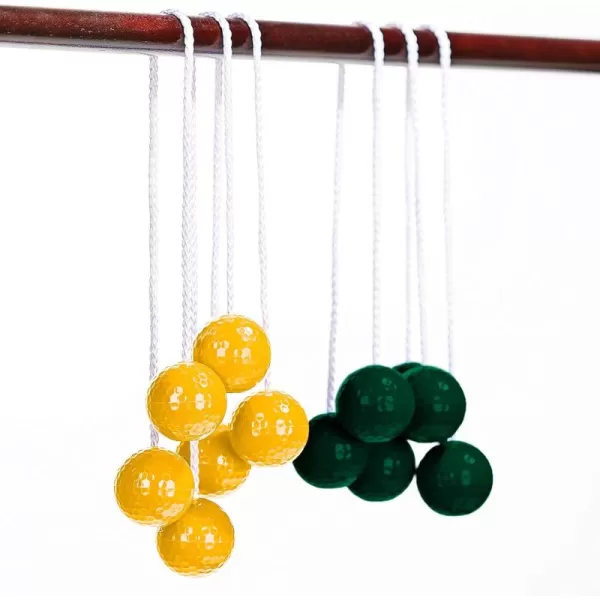 Franklin Sports Replacement Ladderball BolasGreenYellow