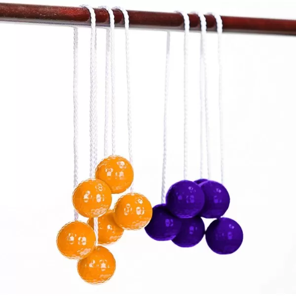 Franklin Sports Replacement Ladderball BolasPurpleOrange