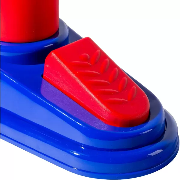 Franklin Sports Kids Baseball Pitching Machine  Pop A Pitch Baseball Batting Machine with Youth Bat  3 Plastic Baseballs  Boys  Girls Baseball ToyRedBlueBaseball Pop A Pitch