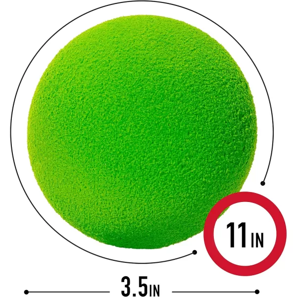 Franklin Sports MLB Kids Foam Baseball Bat  Ball Sets  Indoor  Outdoor Soft Foam Baseball Bats for Kids  Toddlers  Regular  Jumbo Barrels  24quot or 27quot LengthGreen